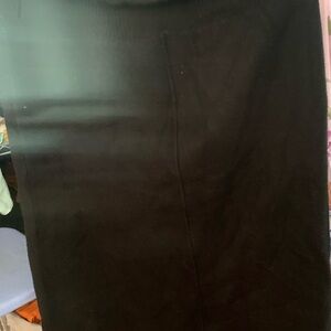 Classic Black Pencil Skirt - Women's Sleek Workwear